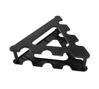 Toyvian Heavy Duty Dumbbell Rack Space Saving Weight Storage for Home Gym Versatile Fitness Equipment Holder for Dumbbells Kettlebells and Barbells