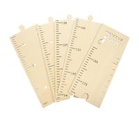 Toyvian Height Measuring Wooden Growth Chart 40-180Cm for Spaces, Bathroom and Store Wall Decor