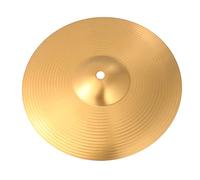 Toyvian Hi-hat Clutch 12-inch Jazz Drum Cymbal Metal Drum Accessory for Kit Percussion Instrument Suitable for Musical Performance