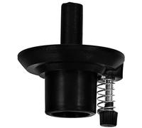 Toyvian Hi-hat Cymbal Support Black Abs Plastic Drum Kit Part with Felt Pad and Support Base, Easy to Install Replacement Accessory for Jazz Drums and Cymbals