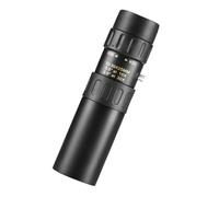 Toyvian High Power Zoom Monocular Telescope with Easy to Adjust Zinc-iron Alloy Body for Adults, Portable Single-tube Telescope Compact Outdoor Monocular for Hiking and Travel