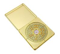 Toyvian High Precision Geology Alloy Compass Pan Retro Folding Feng Shui Navigation Tool for Hiking Camping Survival Portable Outdoor Use