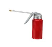Toyvian High Pressure Oil Can with Double Pump Function Lightweight Random Color 200ml Steel Oiler Efficient Oil Dispenser for Mechanic and DIY Enthusiast Use