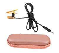Toyvian High Sensitivity Piezo Pickup with Clamp Portable Contact Microphone for Erhu Violin Melodica Versatile Instrument Compatibility Sound for Indoor Outdoor Performances