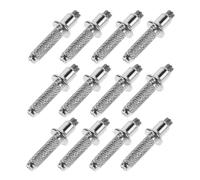 Toyvian Hiking Pole Tips with Grip Stability Tungsten Steel 18pcs Replacement Set and Wide Compatibility for Walking Poles for Muddy Paths and Long Hiking Adventures
