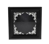 Toyvian Hollow Display Frame Specimen Shadow Box for Insects Butterfly Preservation Inner Empty Display Picture Frames Self Assembly