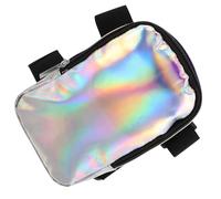Toyvian Holographic Thigh Fanny Pack Iridescent Adjustable Leg Bag for Hiking Biking Travel Multiple Compartments for Organized Storage Comfortable Fit for Outdoor Adventures
