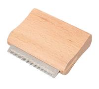 Toyvian Horse Grooming Brush for Cattle and Horses Comfortable Grip Metal Deshedding Tool for Removing Dead Hair Tangles and Knots for Care