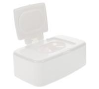Toyvian Household Wet Wipes Dispenser Box with Lid Portable Reusable Wipes Holder Organizer for Living Bedroom Kitchen Bathroom Lightweight Tissue Storage Case for Home Use