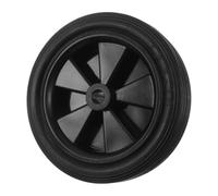 Toyvian Inch Puncture Proof Solid Rubber Wheel Replacement for Generator with Heavy Duty Shock Absorption and Anti-slip Tread, Suitable for Industrial Machines and Construction Sites