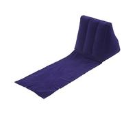 Toyvian Inflatable Triangle Pillow Lightweight Portable Camping Mat for Travel Naps Deep Purple Picnic Blanket for Outdoor Activities Moistureproof Comfortable Design