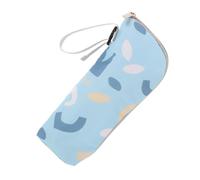 Toyvian Insulated Bottle Storage Bag Spacious Thermal Pouch for Travel Daycare Stylish Modern Print Keeps Milk Drinks Warm Aluminum Lining for Parents The Go