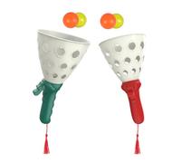 Toyvian Interactive Catch Ball Game Toy Set for Boys and Girls Outdoor Fun Pop-Pass-Catch Balls Family Activity for Developing Hand-Eye Coordination