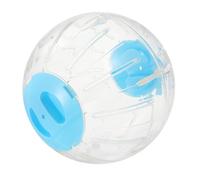 Toyvian Interactive Hamster Exercise Ball for Mouse and Small Hedgehog, Blue Plastic Rolling Toy for Pet Fitness and Entertainment, Suitable for Running and Exercising Small Animals