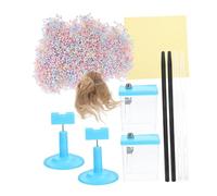 Toyvian Interactive Plastic Stick Electrostatic Kit for Physics Experiments Friction Electrification and Electrostatic Induction Science Education Set for Enhances Learning Random Color