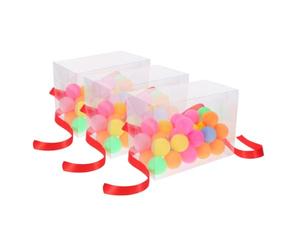 Toyvian Interactive Twerking Pong Game Shaking Plastic Box, 20 Small Pong Balls and Adjustable Belts Indoor Party Supplies for Adults and Boys Girls, Fun Family Birthday Games Set of 3