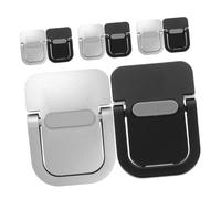 Toyvian invisible laptop stand Zinc Alloy Material 8pcs Mini Laptop Stand for Notebook and Computer with Adjustable Angle and Foldable Design for Study and Travel