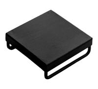 Toyvian Iron Tea Pot Display Holder Heat Resistant Kettle Holder Retro Iron Craft Rack High Durability Easy to Clean Black Tea Accessories for Yoga Rooms and Hotels