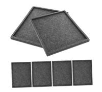 Toyvian Jigsaw Storage Tray Felt Puzzle Sorting Boards for Reusable Puzzle Tray Multifunctional Tray Sorting Block Organizer Stackable Multipurpose Organizer Beads