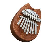 Toyvian Jooleer Kalimba Piano Finger Keys Mini Wooden Thumb Piano Hand Held Musical Instrument for Beginners
