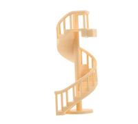 Toyvian Jumping Spider Enclosure Accessories Kit with Beige Pla Multilayered Spinning Stairs and Easy Magnetic Mount, Whimsical Spiral Climbing Staircase for Spider Terrarium Exploration