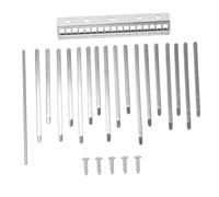 Toyvian Kalimba Keys Thumb Piano for Beginner Keys Saddle Bridge DIY Kalimba Music Instrument for Boys and Girls and Adults