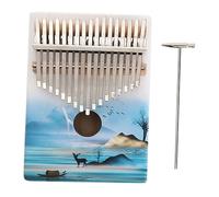 Toyvian Kalimba Thumb Piano Keys Musical Instrument for Boy Girl Adults Set for Beginners to Explore Music Full Melodious Sound Family Friends
