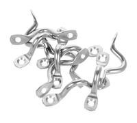 Toyvian Kayak Handles Sturdy Marine Deck Hardware 10pcs with Stable Characteristics Stainless Steel and Fixing for Sailing Boats and Cruise Ships for Kayaking Accessories