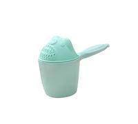 Toyvian Kids Baby Shampoo Cup Cartoon Bear Shape Multi-Purpose Use Watering Flowers Bath Toys for Children Birthday Gift (Green)