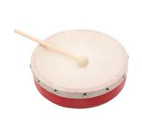 Toyvian Kids Hand Drum: Orff Rhythm Instrument for Musical Education - Wooden Toy Drum with Mallet - First Percussion Toy for Children