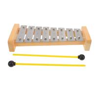 Toyvian Kids Xylophone Toy: 8-Note Wooden Xylophone Musical Instrument With 2 Mallets - Glockenspiel Instrument Education Sensory Musical Toy