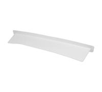 Toyvian Kitchen Sink Splash Guard Silicone Water Baffle 19.7" White Splashback Protector Non-Slip Base for Faucet Edge and Countertop, Dishwasher Safe for Kitchen and Bathroom Use