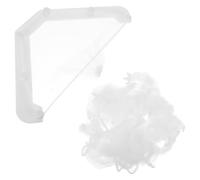 Toyvian Kitchen Sink Strainer Space-saving Installation with Mesh Bags and Triangular Rack, Filter for Waste and Leftovers Effective Kitchen Sink Filter for Trash and Residue