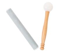 Toyvian Knock Stick for Singing Bowl Mallet Handle Design Accessory for Crystal Singing Bowl Stick for Sound Therapy and Meditation