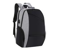 Toyvian Large Capacity Fashion Backpack with Password Lock, Multi-function Oxford Cloth Computer Backpack for Working and Travelling, Adjustable Shoulder Strap Laptop Bag