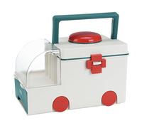 Toyvian Large Capacity First Aid Storage Box Household Medical Box Plastic Pp as Lightweight Medicine Protection Family Sports Team Home Outdoor Use