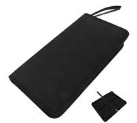 Toyvian Large Piano Tuning Tools Bag with Organizer Pouch Sturdy Tool Storage Case for Musical Instrument Accessories Suitable for Professional Technicians and Keyboard Repair