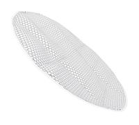 Toyvian Latch Hook Mesh Fabric 28x28cm Round DIY Rug Canvas Carpet Crochet Material for Tapestry Embroidery and Seat Cushion Making Craft Supplies