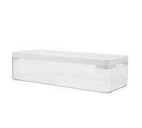 Toyvian Laundry Pod Container Flatware Tray 11.00x3.93x2.63in Pet Sleek Minimalist Design Convenient Dispensing Use for Laundry Room Organization