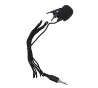 Toyvian Lavalier Lapel Microphone Portable Clip Condenser Mic for Smartphones Tablets Computers Easy Plug and Play Operation for Zoom Meetings Recording and Gaming