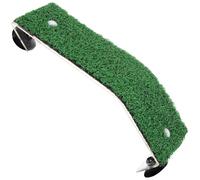 Toyvian Lifelike Grass Ladder Turtle Basking Platform for Aquarium Tank with Simulation Grass Material and Climbing Ramp, Promotes Interaction and Close up Viewing for Tortoise and Turtle