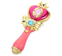 Toyvian Light Up Princess Wand - Pink Star Princess LED Light Up Fairy Wand Toy for Kids Dress-Up Cosplay Costume Accessories Party Favors Holiday Birthday