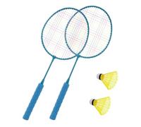 Toyvian Lightweight Badminton Racket for Ages Durable Outdoor Sports with Nylon Shuttlecock and Carry Bag Easy to Use Badminton Equipment for Beginner Training and Family Fun Random Color