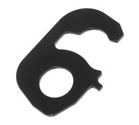 Toyvian Lightweight Hollow Metal Bike Gasket Anti-loose Crankset Washer for Mountain and Road Bikes Stability Enhancer for Compatible Cranksets