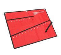 Toyvian Lightweight Oxford Cloth Tool Roll Bag 25 Slots, Easy to Clean Hanging Repair Tool Storage Pouch for DIY Use, Simple and Functional Design for Mechanics and Carpenters