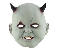Toyvian Little Devil Mask Halloween Scary Horror Cosplay for Adults | Realistic Horror Look, Fits Most Adults, No Plastic Smell, Festival Prank Play for Human Face