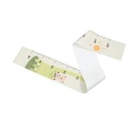 Toyvian Long-Necked Dragon Height Ruler Wall Sticker Self-Adhesive Removable Dinosaur Decal for Nursery Boys and Girls Bedroom Wall Height Chart