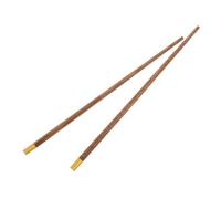 Toyvian Long Wooden Cooking Chopsticks Made from Sturdy Wood , Stable and Not Easy to Bend or Crack , for Hotel and Restaurant Use