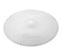 Toyvian Low Volume Cymbal Crash Pack Silent Hi-Hat Cymbals Compatible Drum Kits for Quiet Practice