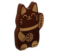 Toyvian Magnetic Cat Beer Bottle Opener Vintage Gold Wood Fridge Magnet Functional Beer Gadgets for Home Bar Easy-use Decorative Bottle Can Opener for Parties and